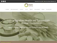 Tablet Screenshot of ihsymposium.com